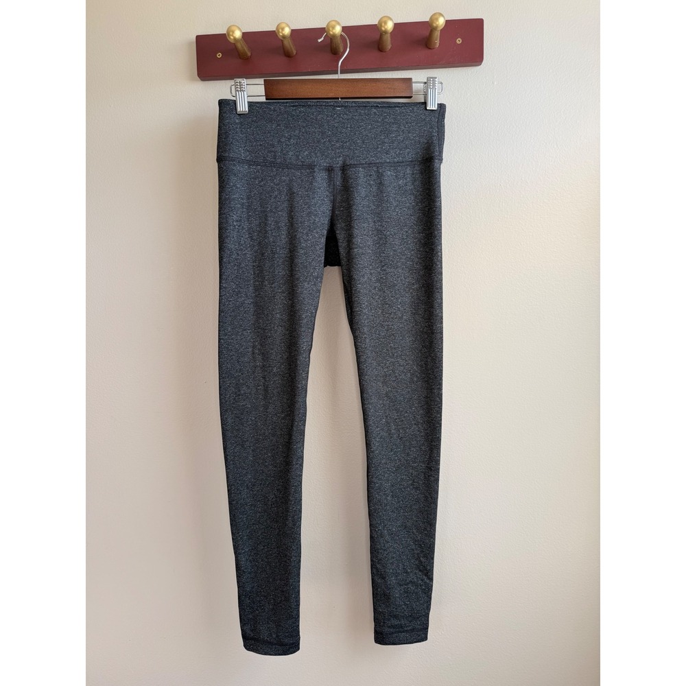 90 Degree by Reflex Womens Small Charcoal‎ Grey Heather High Waist Yoga Leggings